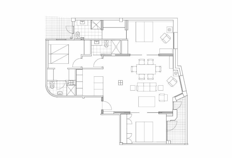 Three-Bedroom Apartment image 2