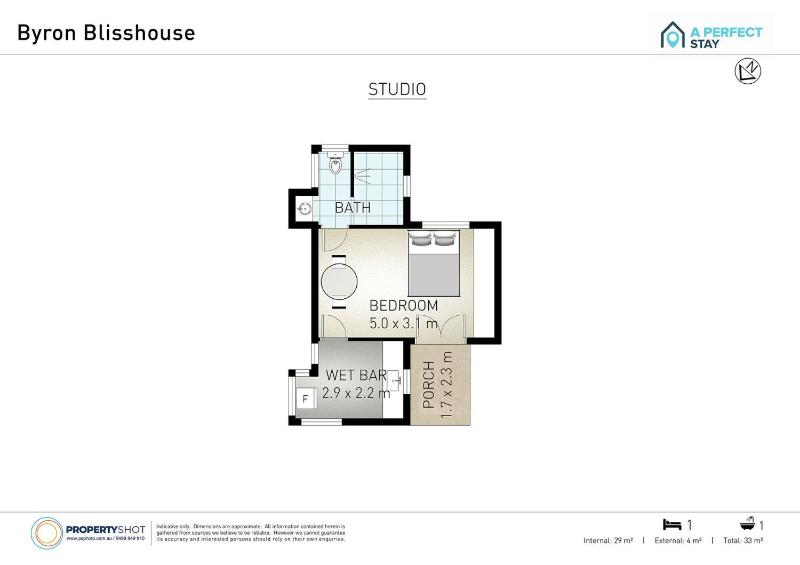 Byron Blisshouse Studio - coastal couples retreat - image 9