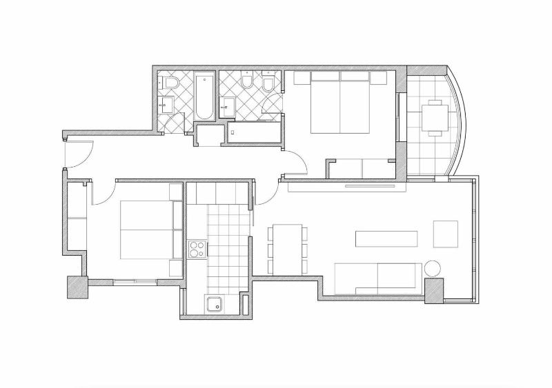 Two-Bedroom Apartment image 2