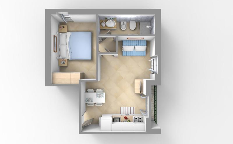 One-Bedroom Apartment image 2