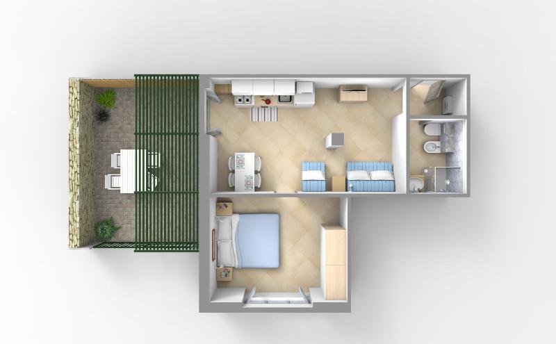 Apartment with Terrace image 2