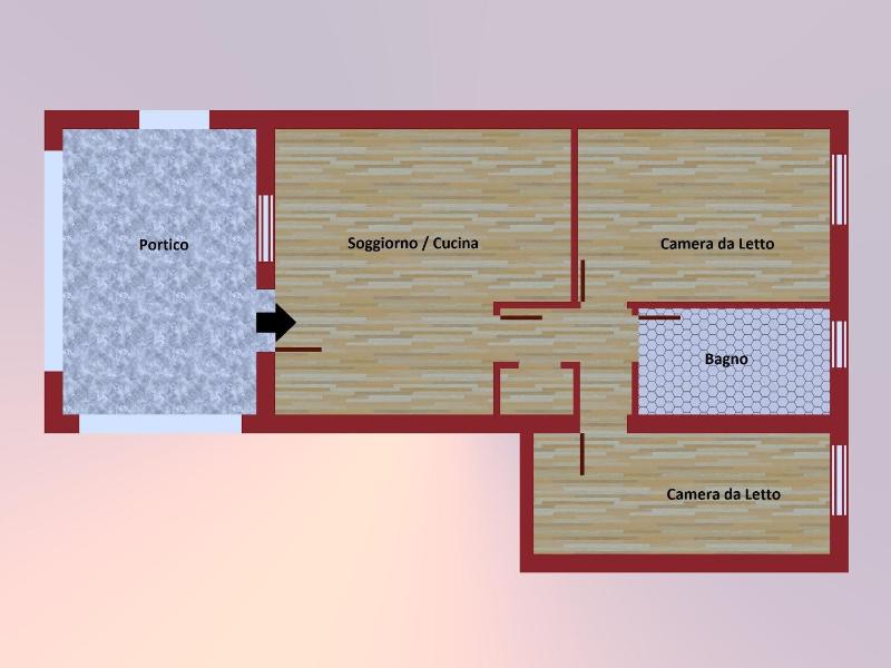Two-Bedroom Apartment with Patio image 1