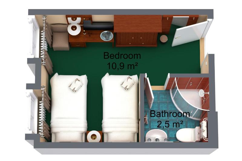 Standard Twin Room image 2