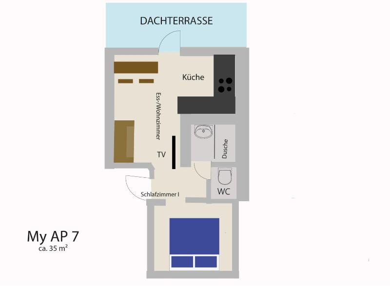 Apartment with Balcony image 3