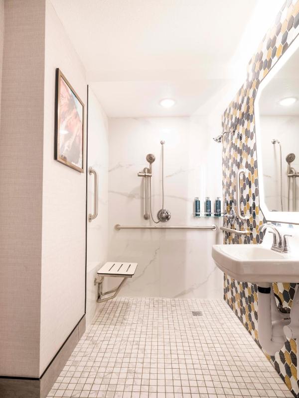 King Room with Roll-In Shower - Mobility Accessible image 2