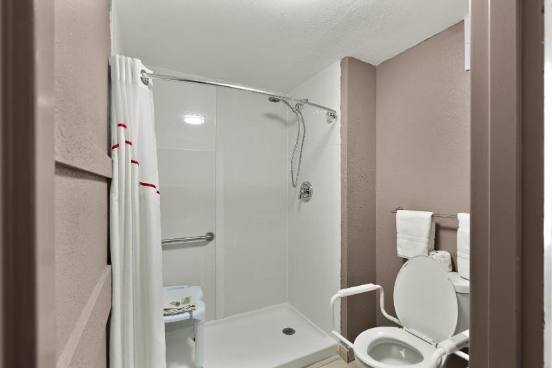 Deluxe Room with Two Queen Beds Disability Access Walk-In Shower First Floor Non-Smoking image 2