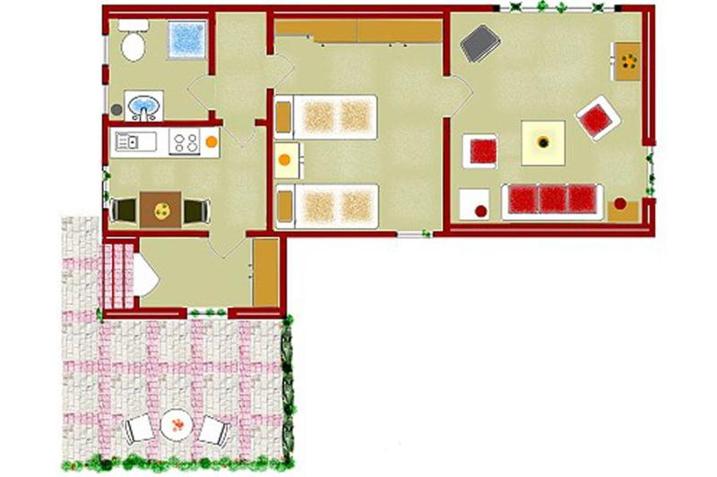 Apartment with Terrace image 2