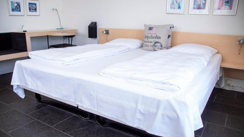 Standard dobbeltværelse med udsigt til/mod gårdhaven image 4