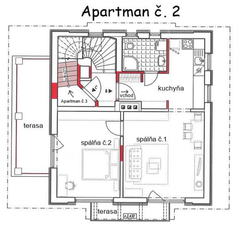 Apartment with Terrace image 2