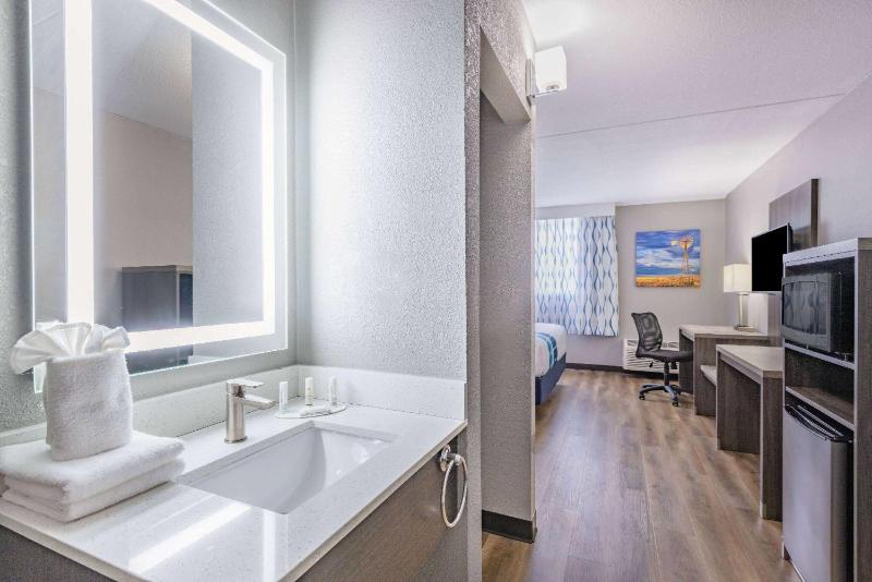 1 King Bed, Deluxe Mobility/Hearing Accessible Room, Roll-In Shower, Non-Smoking image 2