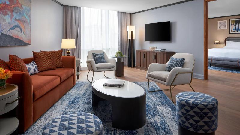 One Bedroom suite with king bed and sofa bed image 1
