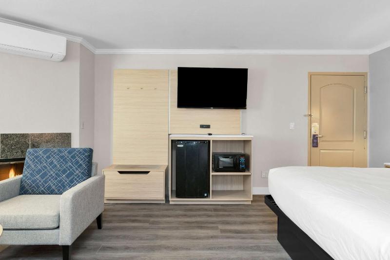 King Suite with Sofa Bed and Walk-In Shower - Fireplace image 4