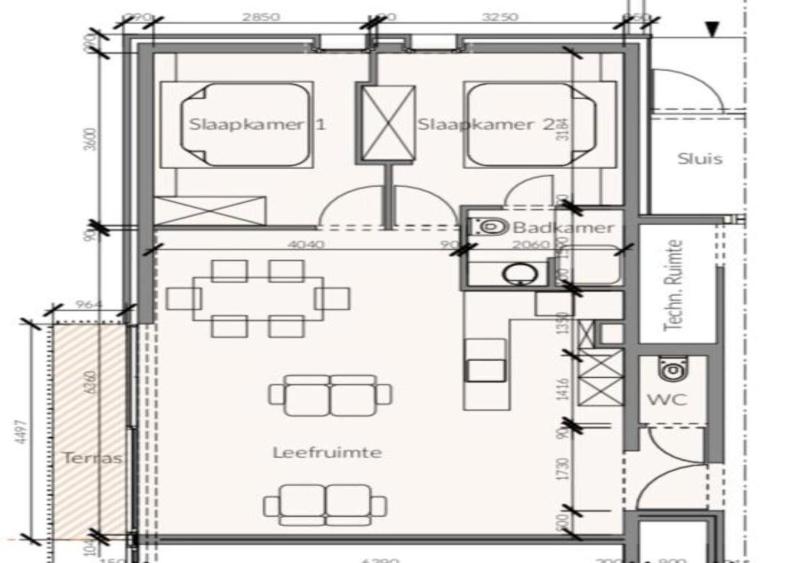 Two-Bedroom Apartment image 2