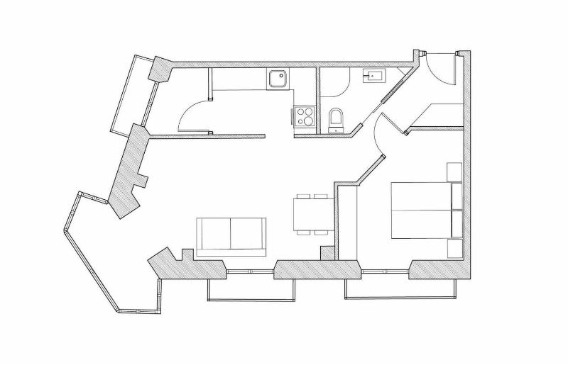 One-Bedroom Apartment image 2