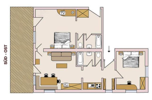 Two-Bedroom Apartment (4 Adults) image 2
