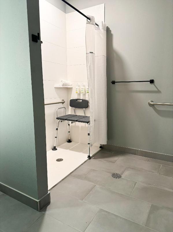 King Bedroom Suite with Roll-In Shower - Mobility/Hearing Accessible - Pet-Friendly/Non Smoking image 1