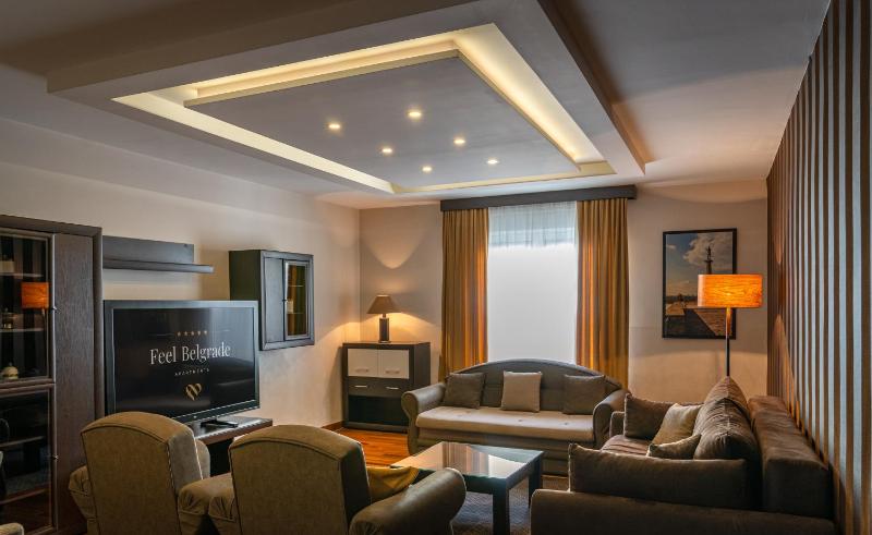 Deluxe Two-Bedroom Apartment with Terrace image 1