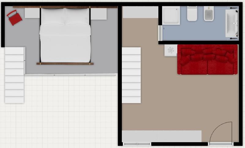 Deluxe Double Room Split Level image 2