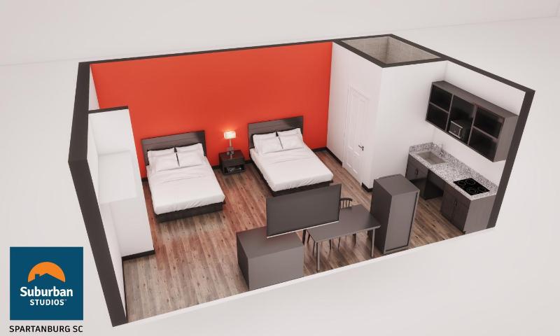 Queen Room with Two Queen Beds - Non-Smoking image 2