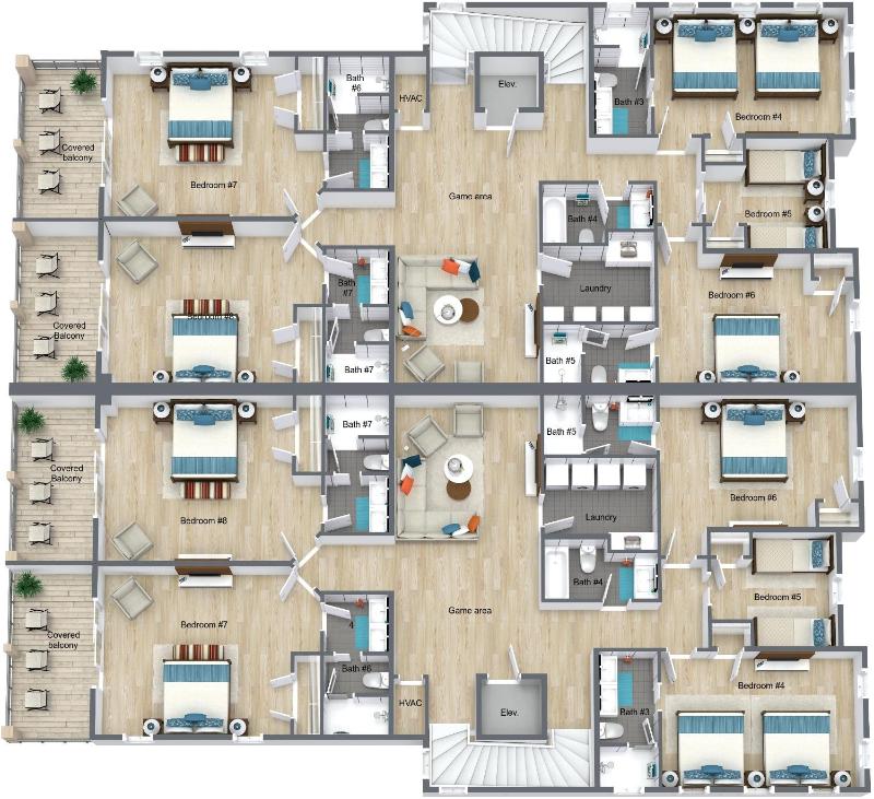 Seaside East And West 2 Properties - 24 Bedrooms - image 33
