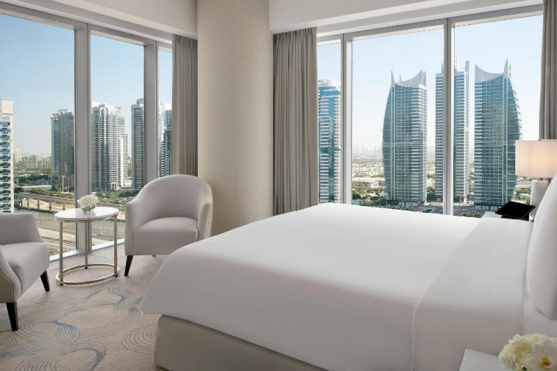 Premier City View Suite, King Bed, Sofa Bed, Club lounge access with Breakfast, Lunch & Dinner, 4PM Late checkout, Including direct access to Dubai Marina Mall & Marina Walk image 1