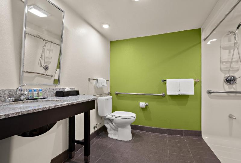 Business Room with Queen Bed Disability Access Roll-In Shower Non-Smoking image 2