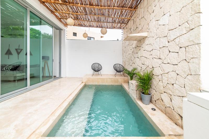 Relaxing 2 bedroom apartement in the center of tulum with private pool and terrace - image 10