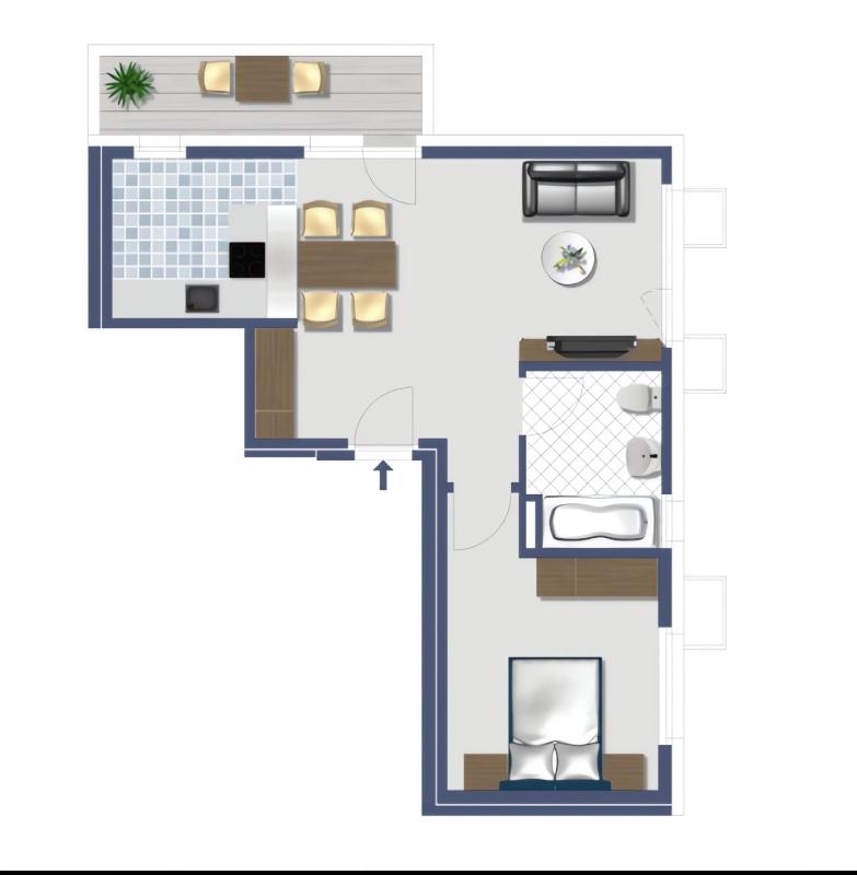 Stelle 4 - One-Bedroom Apartment (1st floor) image 2