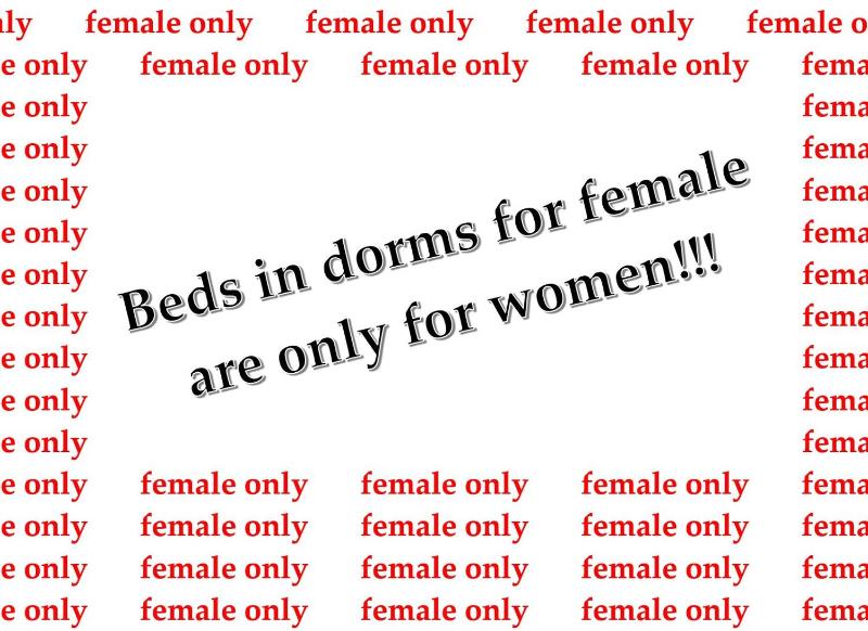 Bed in 4-Bed Female Dormitory Room image 1