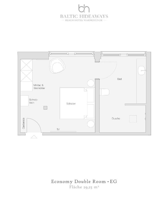 Economy Double Room Erdgeschoss image 3