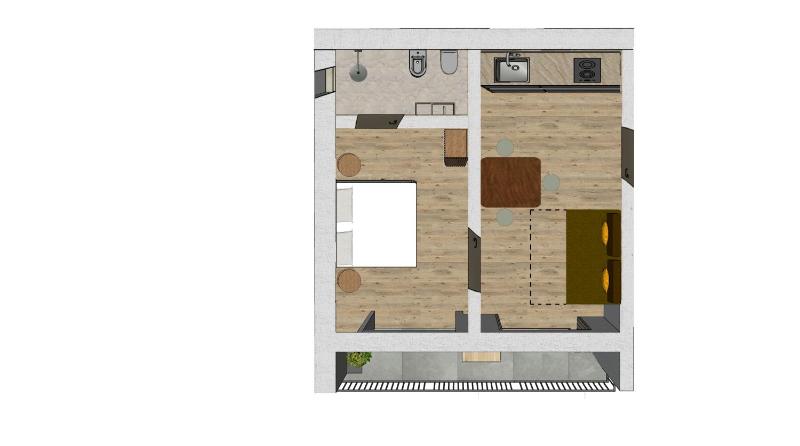One-Bedroom Apartment image 2