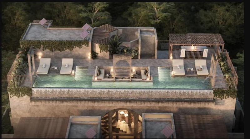 New PH w/private pool. Tulums #1 roofop.200mb wifi - image 4