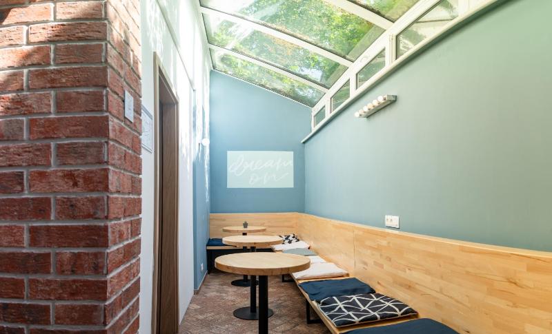 Bed in 4-Bed Mixed Dorm Shared Bathroom image 3