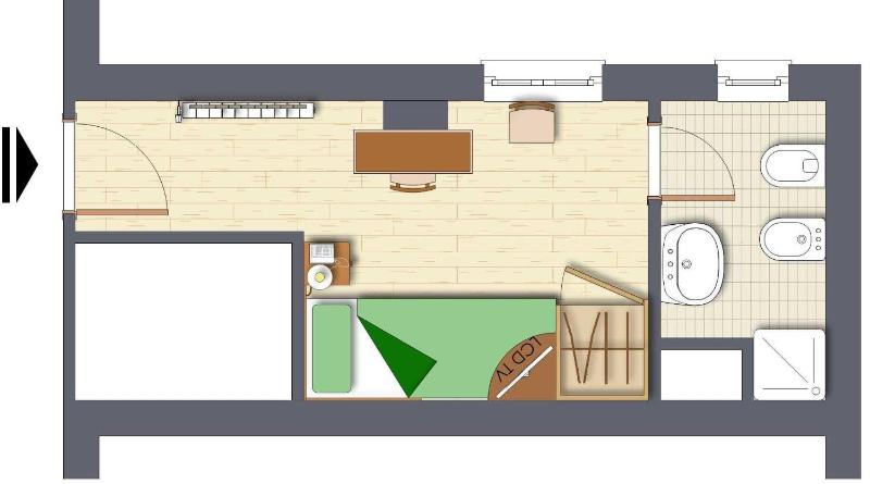 Small Single Room image 4