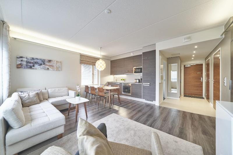 Two-Bedroom Apartment with Balcony and Sauna (4 Adults) - No pets allowed image 2