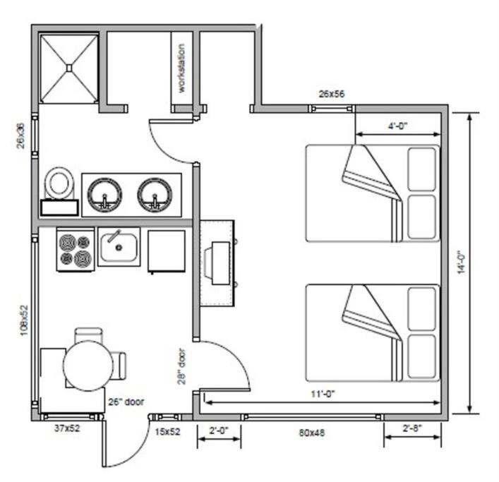 One-Bedroom Apartment image 1