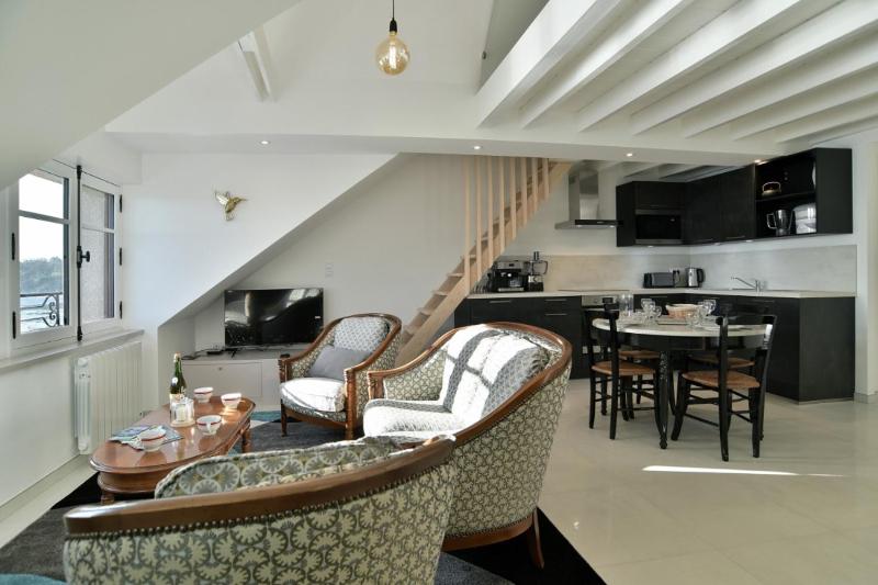 LOstra 2 - Appartement avec mezzanine, front de mer à Cancale sur le Port de La Houle Images