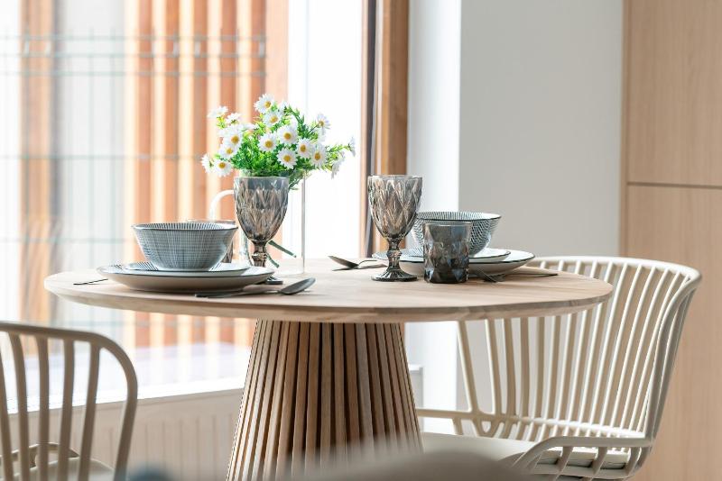 Pastel Blue Studio Grunwald with Garden & Parking Poznań by Noclegi Renters - image 2