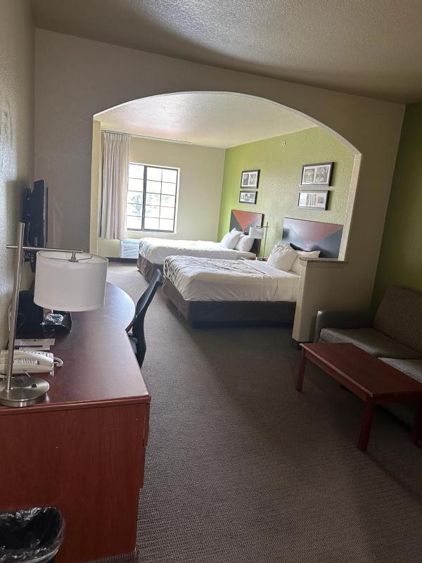 Queen Suite with Two Queen Beds and Sofa Bed image 3