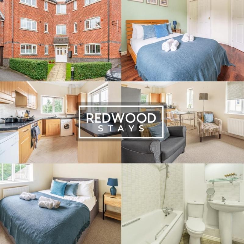 2 Bedroom Apartment, Business & Contractors, FREE Parking & Netflix By REDWOOD STAYS Images