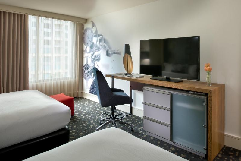 Double Room with Two Double Beds and Mobility Accessible Tub