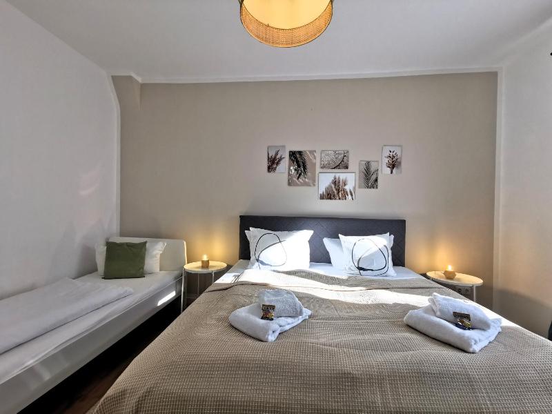 BohnApartments XL Suite - 2 Schlafzimmer mit Balkon - Zentrum - Petersberg - Domplatz - image 12