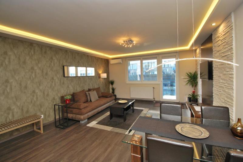 One-Bedroom Apartment with Terrace and Shower image 2