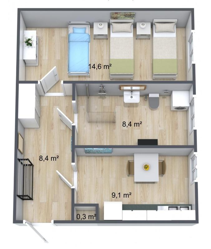 Zollikof Aparts - Sauna & Studioapartments - image 23