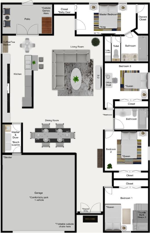 Lux 4BR Tampa Retreat - Mins Walk to RJ Stadium - image 17