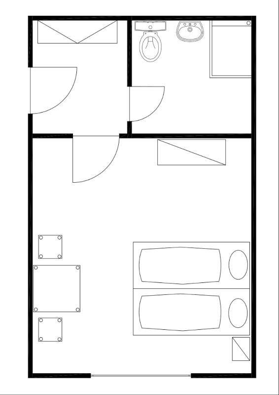 Double or Twin Room with Bathroom image 2