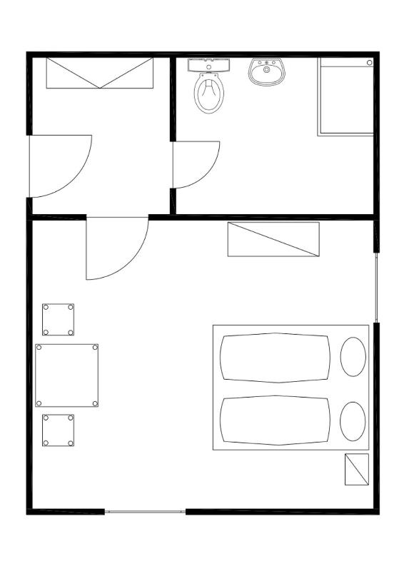 Double or Twin Room with Bathroom image 3