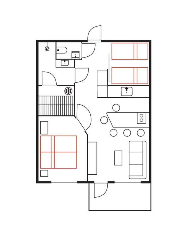 Two-Bedroom Apartment image 2