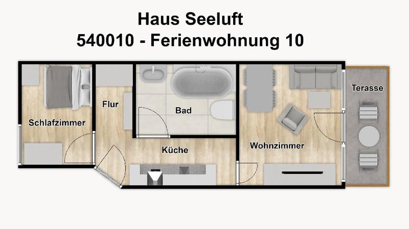 Haus Seeluft Ferienwohnung 10 - image 14