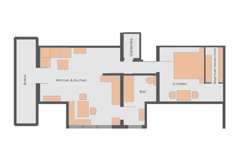 Apartment with Mountain View image 2